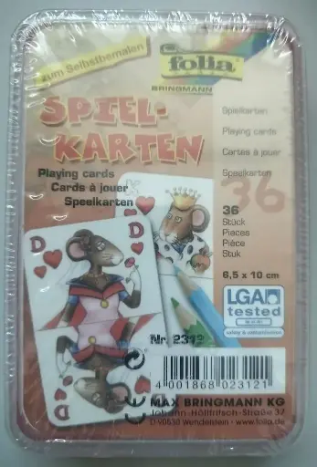 [CAR1] Jeu de cartes