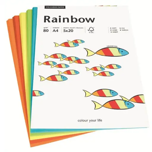 [PAP2] Papier A4, 5 couleurs
